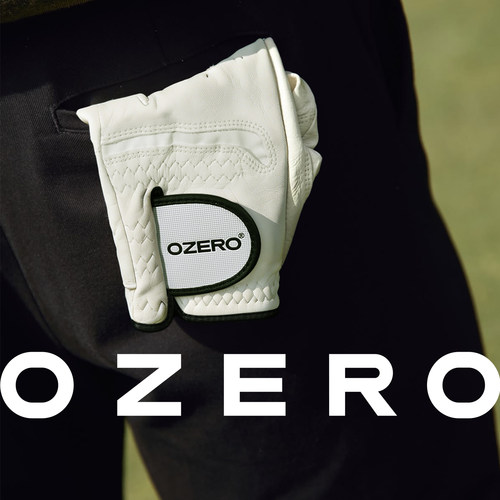 ozero小羊皮男士高尔夫手套