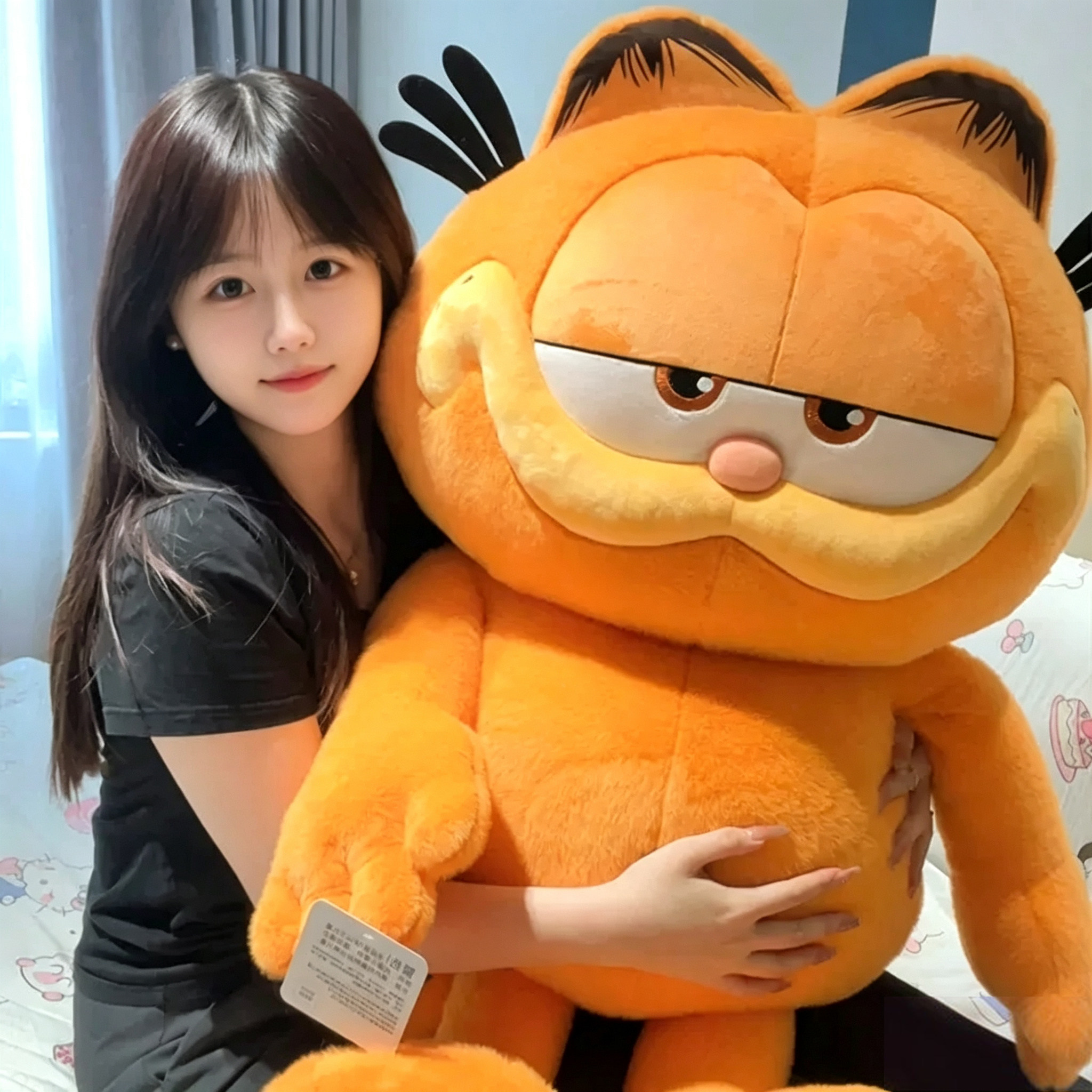 正版加菲猫玩偶公仔超大毛绒玩具
