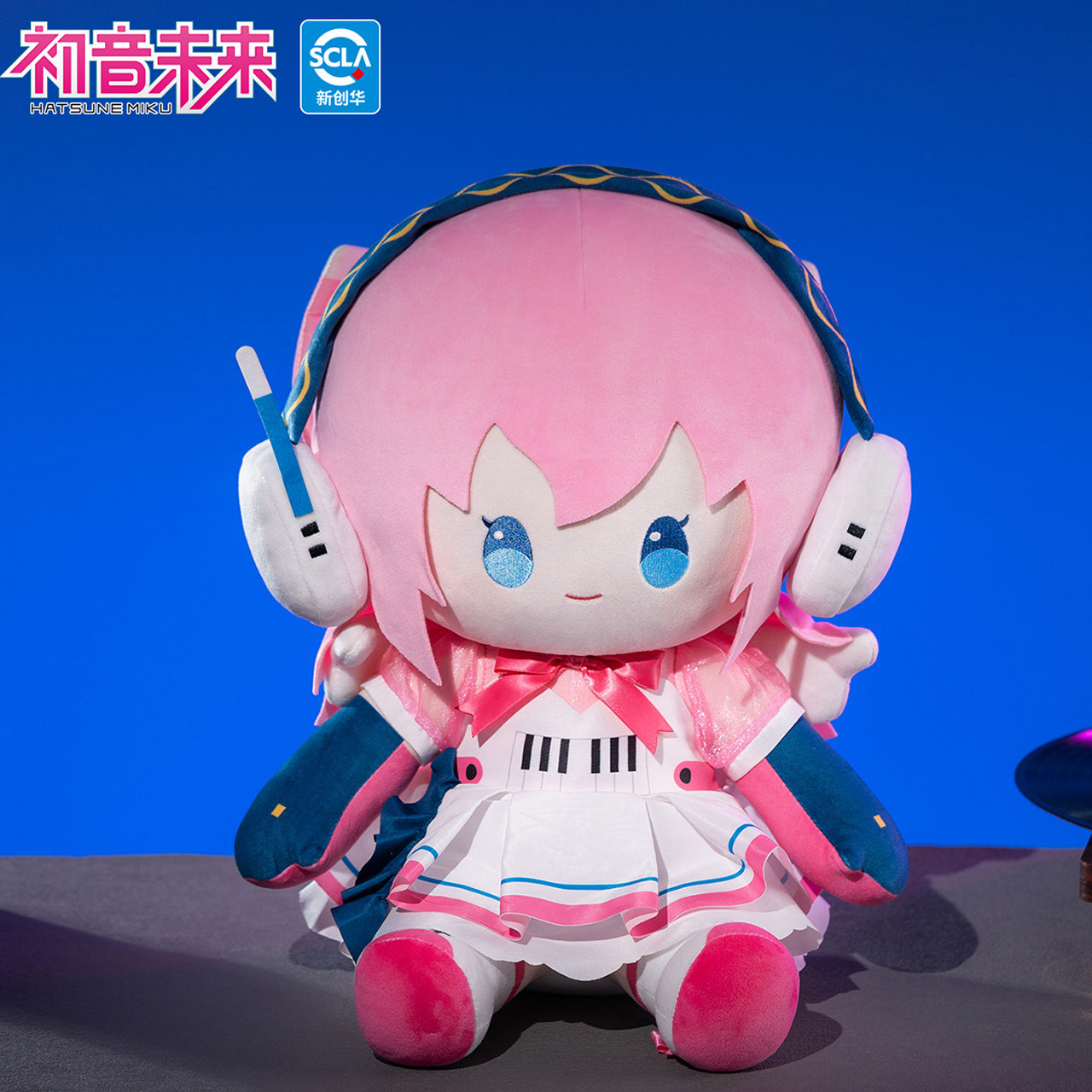正版初音未来棉花娃娃浪潮之翼