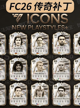 【FC26补丁】：传奇名单/梅西C罗内马尔强化回归/球员汉化补丁