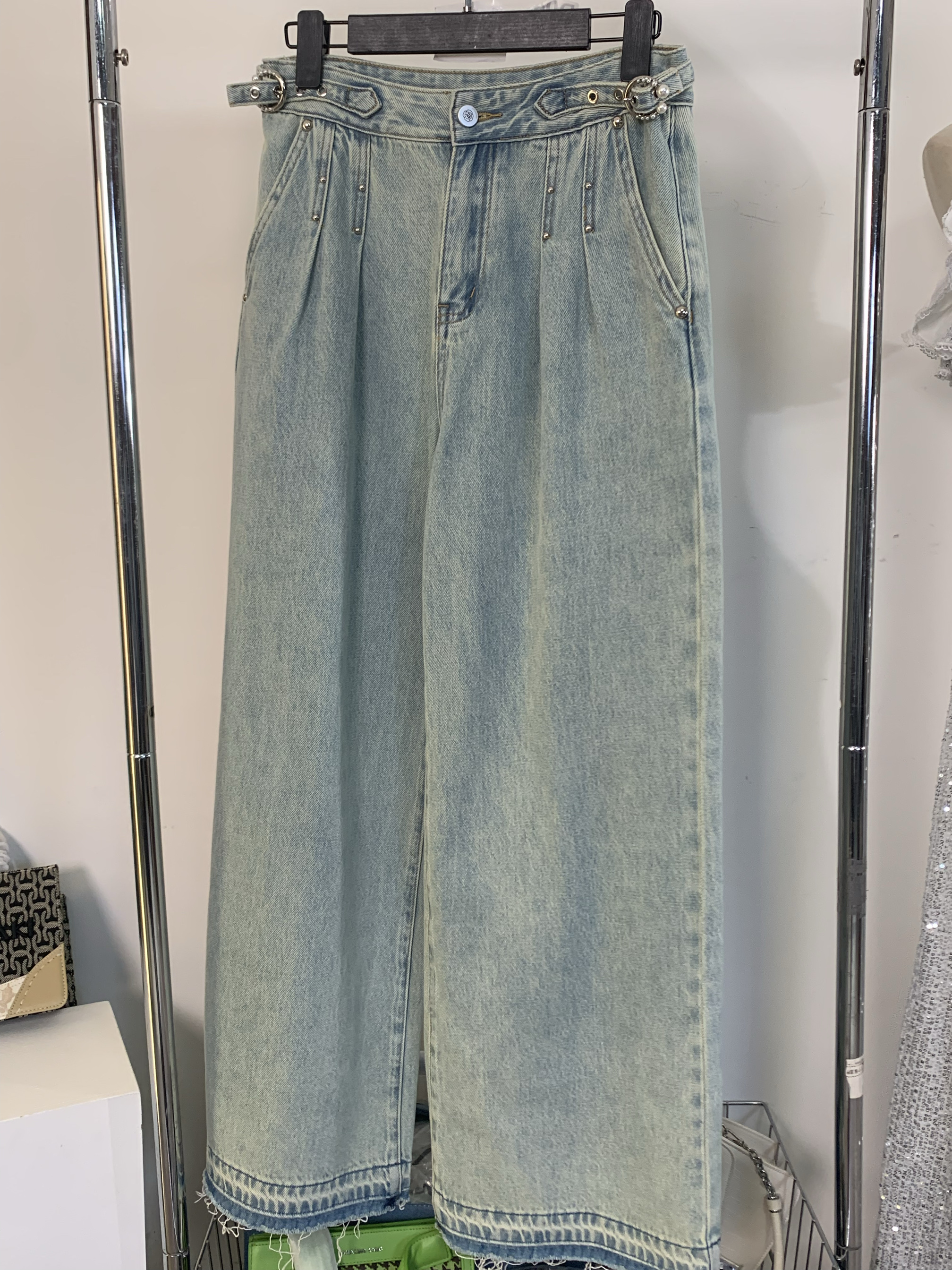草莓精选 设计师 婉P  牛仔裤 S572