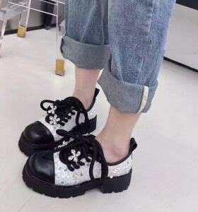 高端时尚设计师潮流厚底女款  Q23-307-3