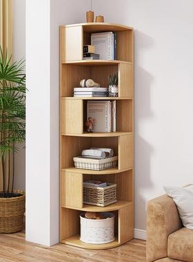 书架落地简小型家用客厅易53266转角书柜卧缝收纳柜储室物置窄物