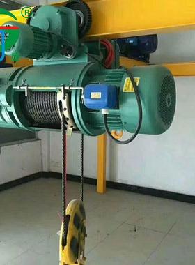 2吨钢丝绳源电葫 固定FOE式起芦重葫芦 货梯动电动葫芦头工厂可