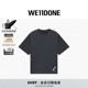 明星同款 WE11DONE25早秋中性男女同款 DNA LOGO宽松短袖 T恤