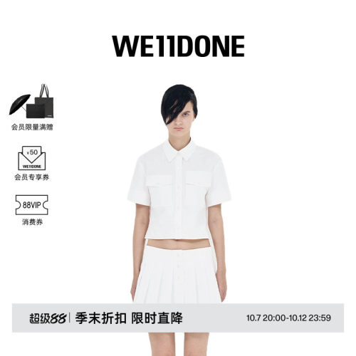 短袖衬衫WE11DONE女士