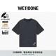 LOGO宽松短袖 DNA WE11DONE25早秋中性男女同款 T恤 明星同款