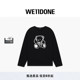 小熊印花长袖 男女同款 WE11DONE25新品 T恤街头感潮流 线上独家