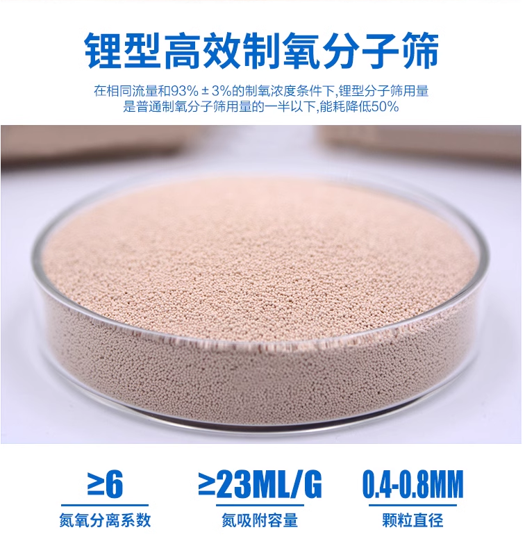 制氧机分子筛锂型筛适用欧姆龙海消毒机/活氧机