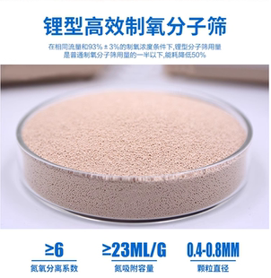 制氧机分子筛锂型筛适用欧姆龙海尔欧格斯芯森林纯氧配件维修更换