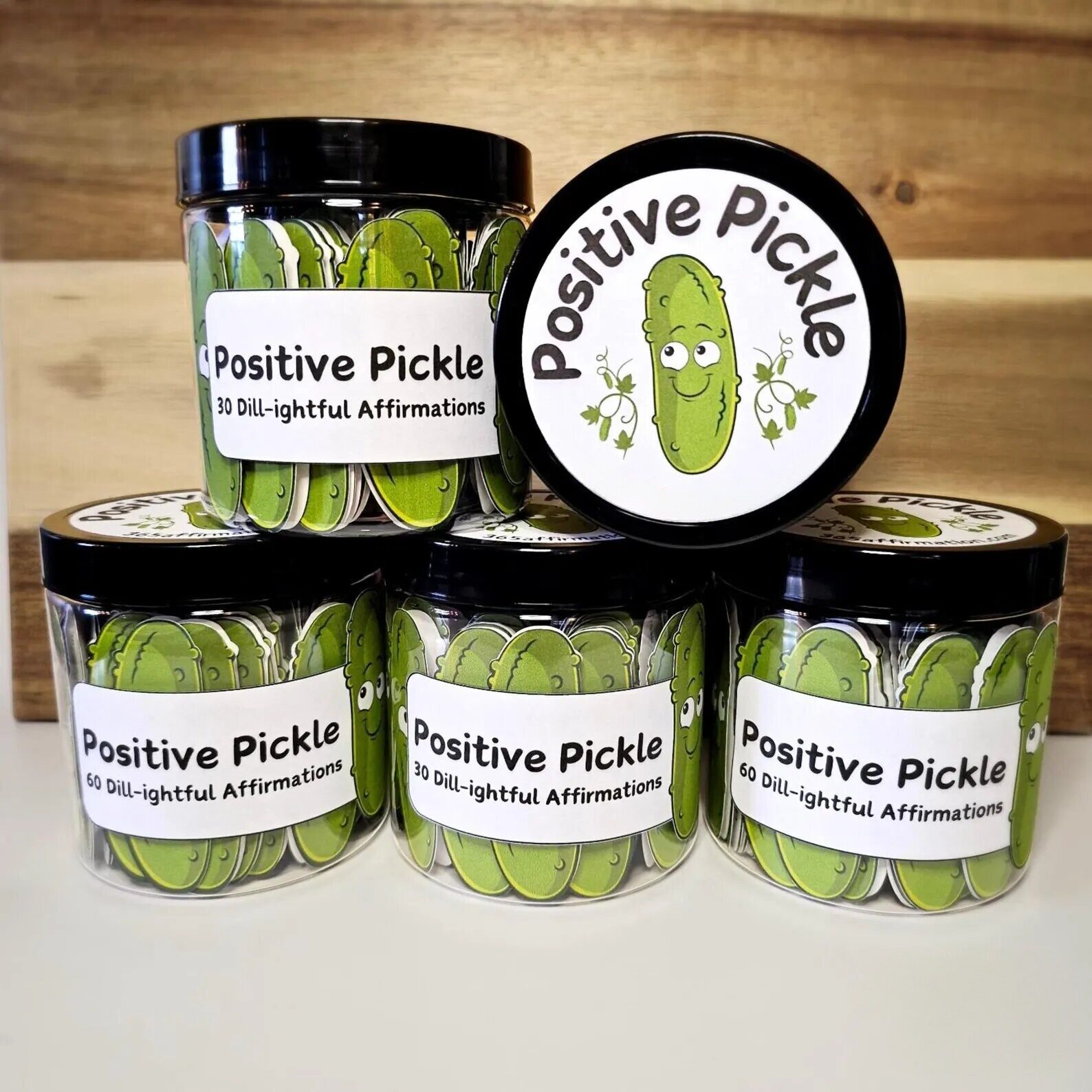 Emotional Support Pickle with Motivational Support Card - Product image 2