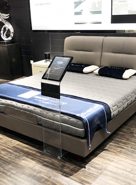 专柜BCD1-046A官方旗舰正品真皮床2米2.2米加大皮床 046A工厂直发