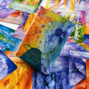 卡巴拉能量场生命树神谕卡 44张进阶神谕卡牌