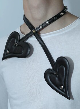 【小精灵同款】设计手工choker项圈项炼暗黑朋克个性