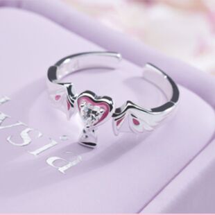 崩坏3爱莉希雅真我·人之律者纪念戒指游戏动漫小众ins手饰开口戒