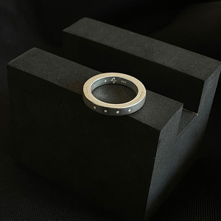 原创P4 Parts Of Four戒指小众拼接冷淡风暗黑先锋情侣Ro御用