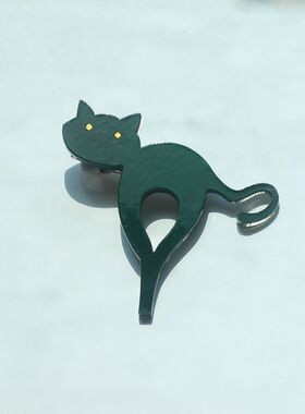 你和她和她的恋爱向日葵cos发夹黑猫发卡头饰君与彼女与彼女之恋