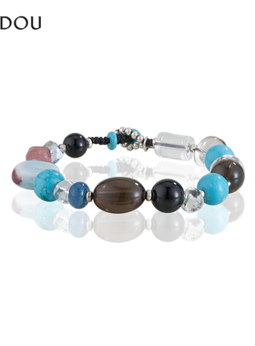 【商场同款】阿吉豆AJIDOU手链925银手饰女款时尚小众轻奢手环