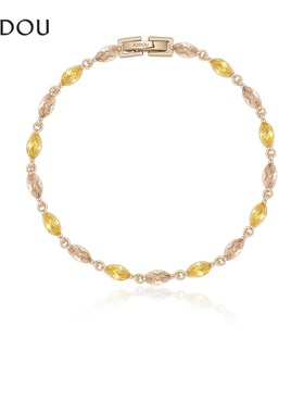 阿吉豆AJIDOU手链饰女款穗语流光系列商场同款轻奢手饰高级感饰品