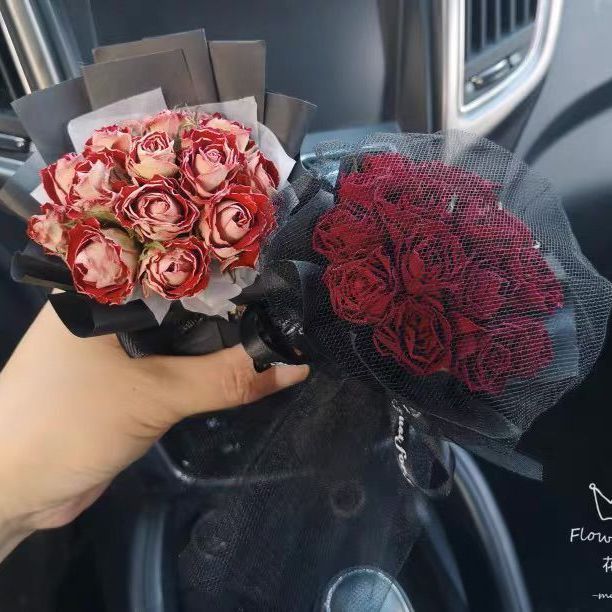 迷你精致干花束玫瑰结婚
