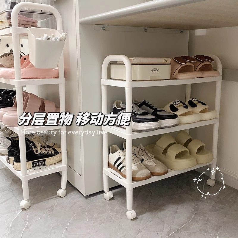 简易鞋架学生宿舍桌下鞋