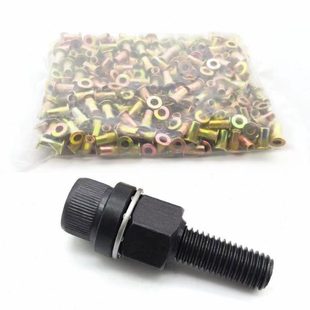 汽车拉简易工具拉铆螺母母家用手动牌照头铁皮铆钉平头拉铆螺母