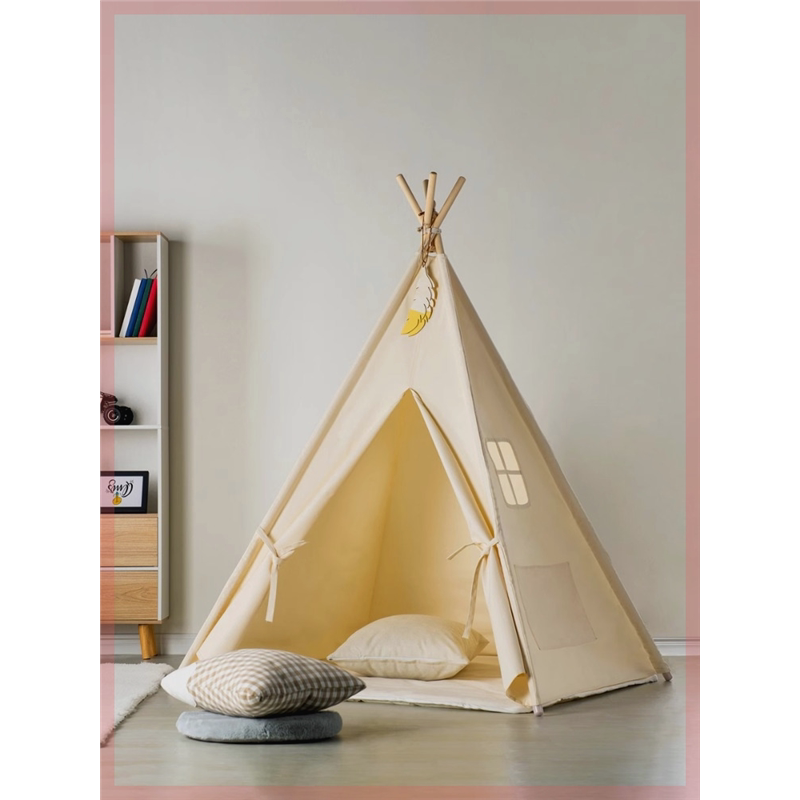 野餐帐篷郊游用品春游小帐篷便捷三角印第安ins网红拍照道具野炊