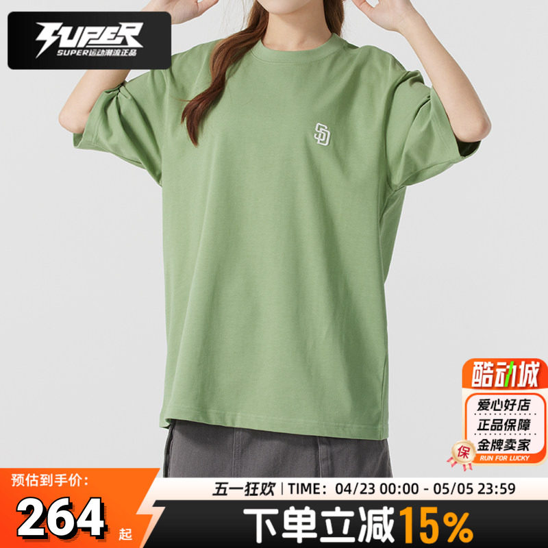 MLB男装女装情侣装 25夏季新款运动服时尚纽约洋基休闲服短袖T恤