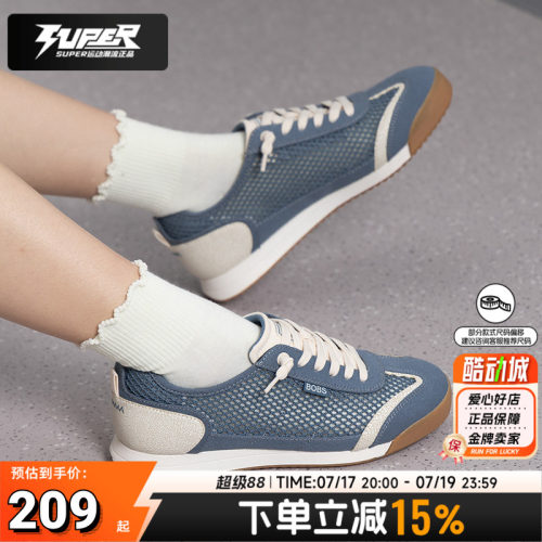 斯凯奇官方女鞋轻氧德训鞋2026夏季新款网面透气时尚休闲鞋114599