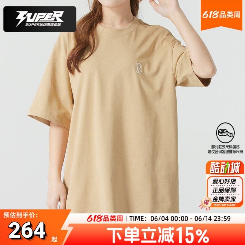 MLB男装女装情侣装2025夏季新款运动服时尚纽约洋基休闲服短袖T恤
