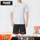 两件套圆领透气快干T恤纯色球衣套装 短裤 运动服 耐克男子短袖 Nike