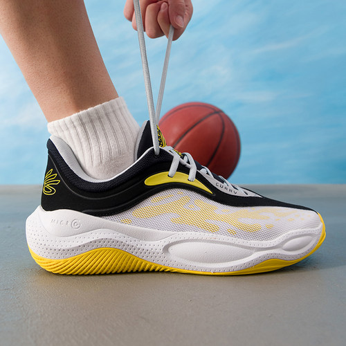 UA安德玛男鞋女鞋运动鞋CURRY Splash 25 AP-BLK基础款缓震篮球鞋