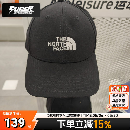 北面春季新款遮阳鸭舌帽