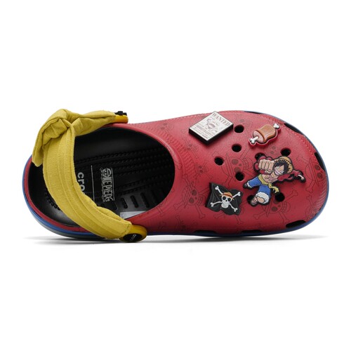 经典航海王路飞Crocs/卡骆驰联名洞洞鞋趣味潮流男女运动凉鞋拖鞋