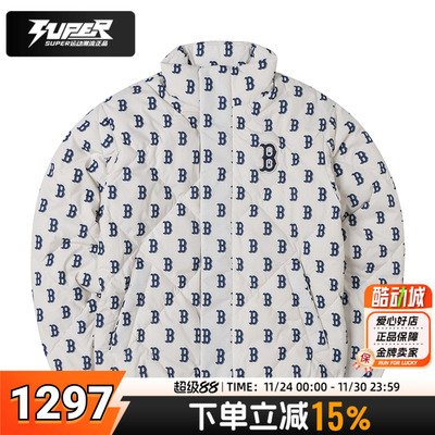 MLB官方羽绒服男装女装2025冬季新款情侣运动服保暖时尚休闲外套