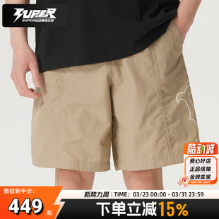 情侣休闲宽松透气潮流运动短裤 MLB官方男女同款 新款 2026夏季 短裤