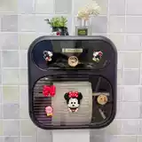 Мультфильм ванная коробка для ткани стена висит водонепроницаем