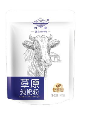 河套内蒙古纯牛奶粉高钙高蛋白