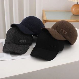 韩版潮流棒球帽子女款新款秋冬季羊羔绒户外保暖显脸小加绒鸭舌帽