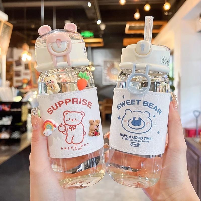 【3个好友已买】玻璃吸管杯