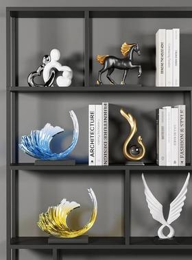 客办公室桌风生高水起摆件轻奢高档级感厅SHBG3210电视柜软玄关酒