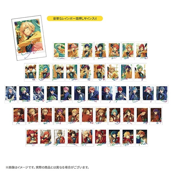 现货 偶像梦幻祭es五周年拍立得 彩签 桃李涉泉雷欧凛月影片美伽