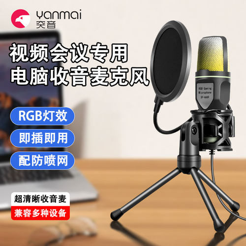 【视频帮会议专用电脑麦克风】