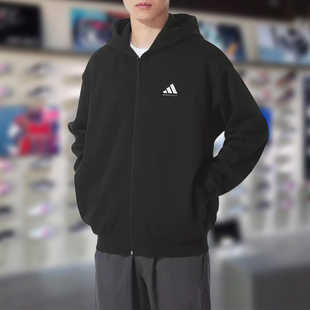 Adidas阿迪达斯男子外套2025冬季新款舒适百搭宽松简约夹克KB3064