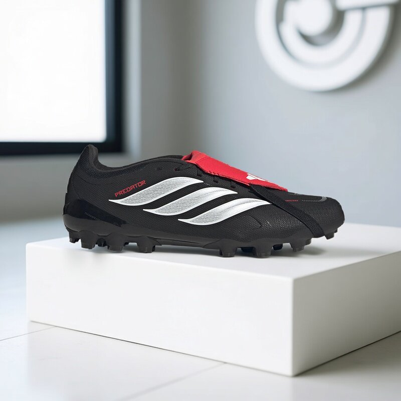 Adidas阿迪达斯男款鞋子2026春季新款AG钉鞋实战训练足球鞋KI1187