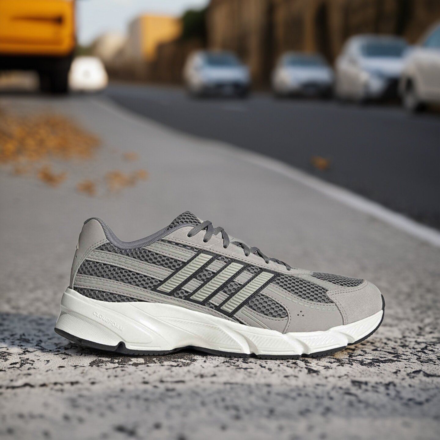 Adidas阿迪达斯男女款鞋子2026秋季新款舒适透气跑步老爹鞋KI7029