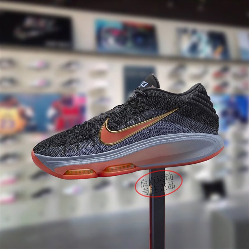 Nike耐克男款鞋子2024冬季新款G.T气垫实战缓震篮球鞋FV5952-001