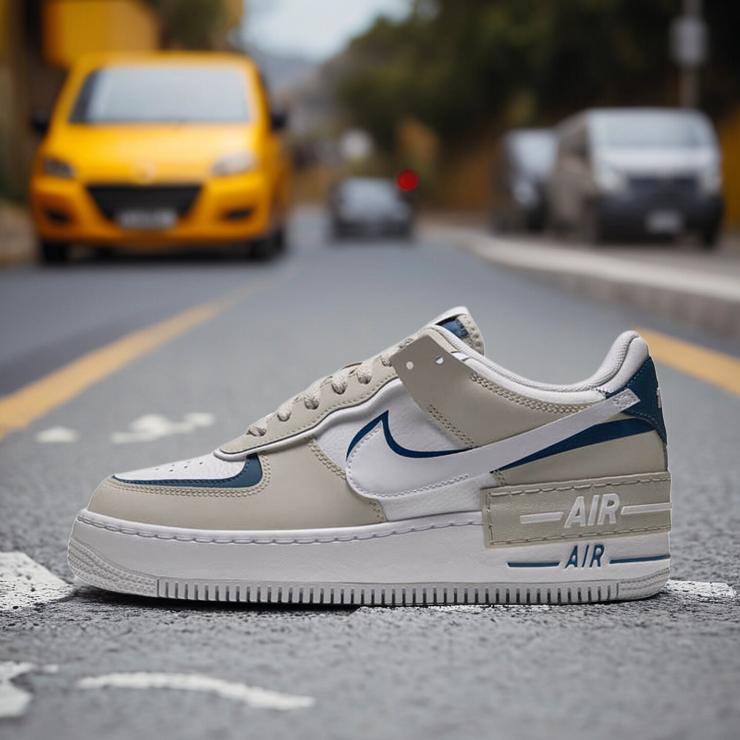 Nike耐克女鞋子2026冬季新款舒适百搭空军一号低帮板鞋DZ1847-002
