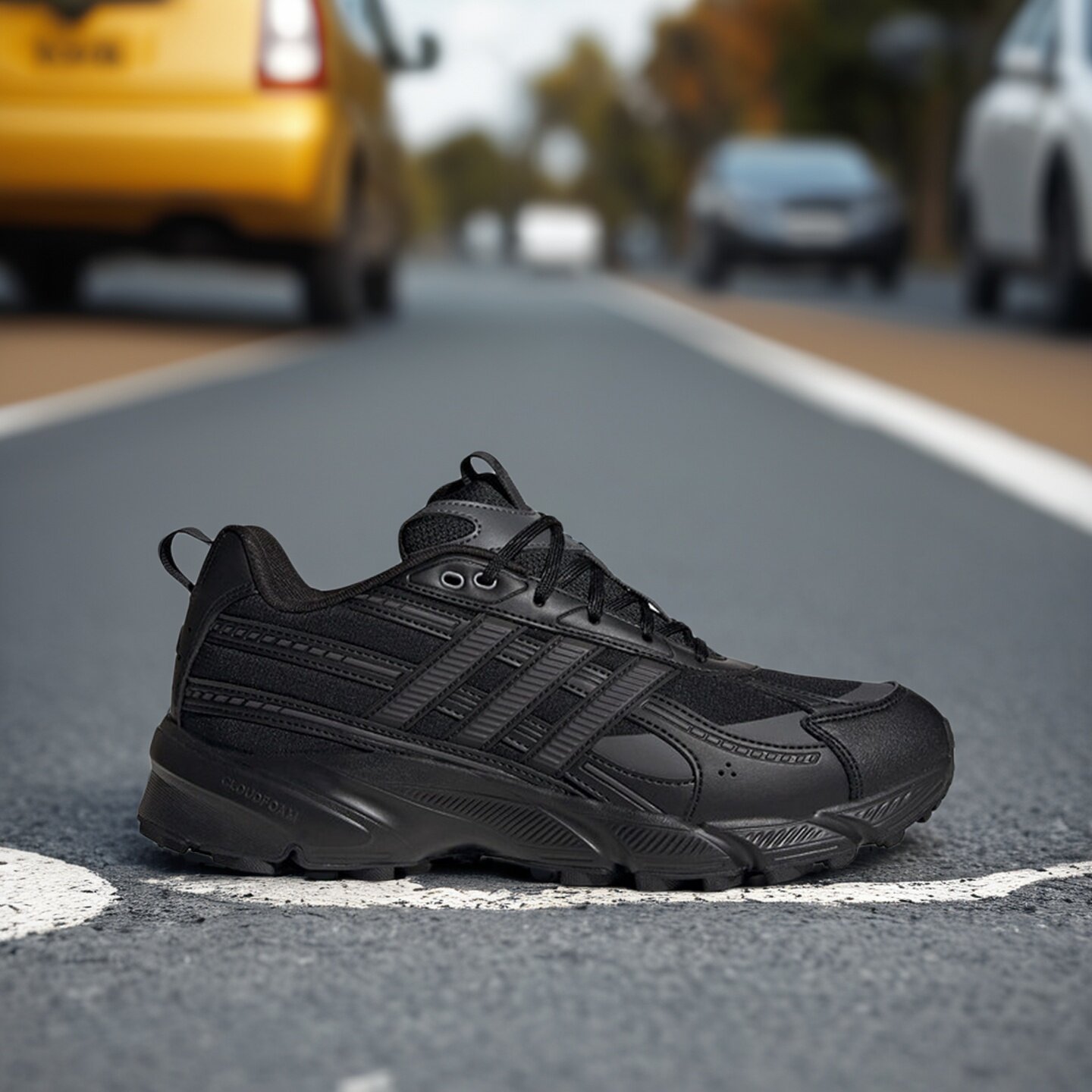 Adidas阿迪达斯男女款鞋子2026冬季新款舒适透气跑步老爹鞋KI6612