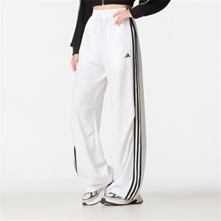 Adidas阿迪达斯女款裤子2026秋季新款舒适宽松运动休闲长裤KZ1534
